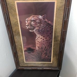 Cheetah art print